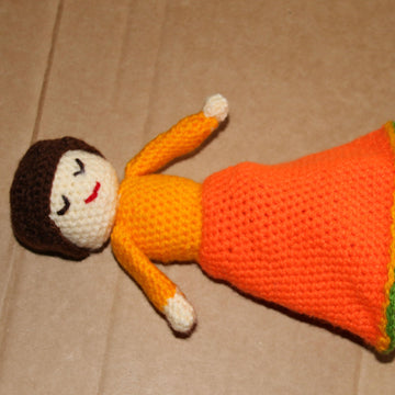 Little Amigurumi Topsy Turvy Doll