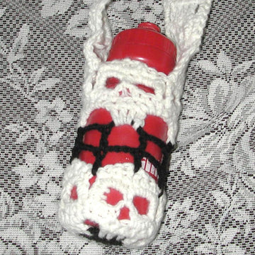 Creepy Skulls Yoga mat Bag and Water Bottle  Carrier