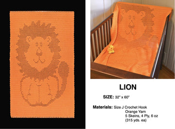 Lion Baby Afghan