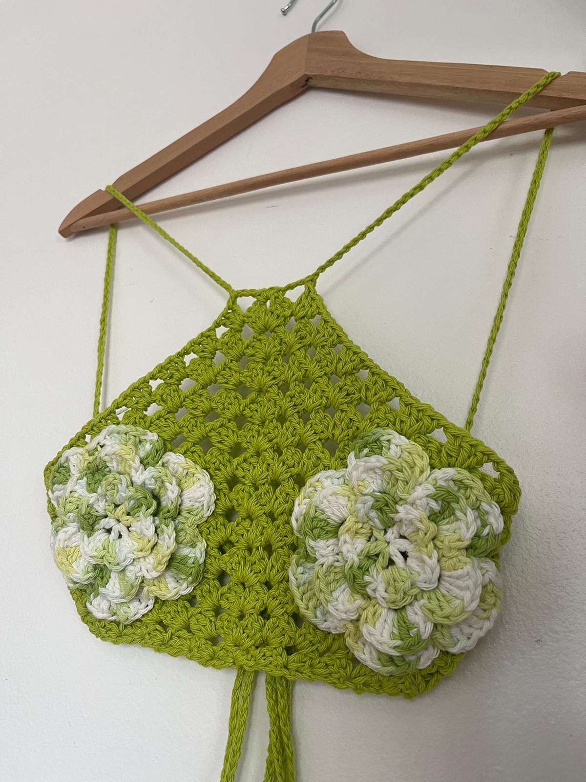 Flowers Halter Top