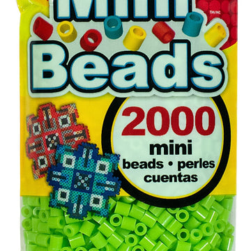 Perler Mini Perler Beads 2000/Pkg - Kiwi Lime
