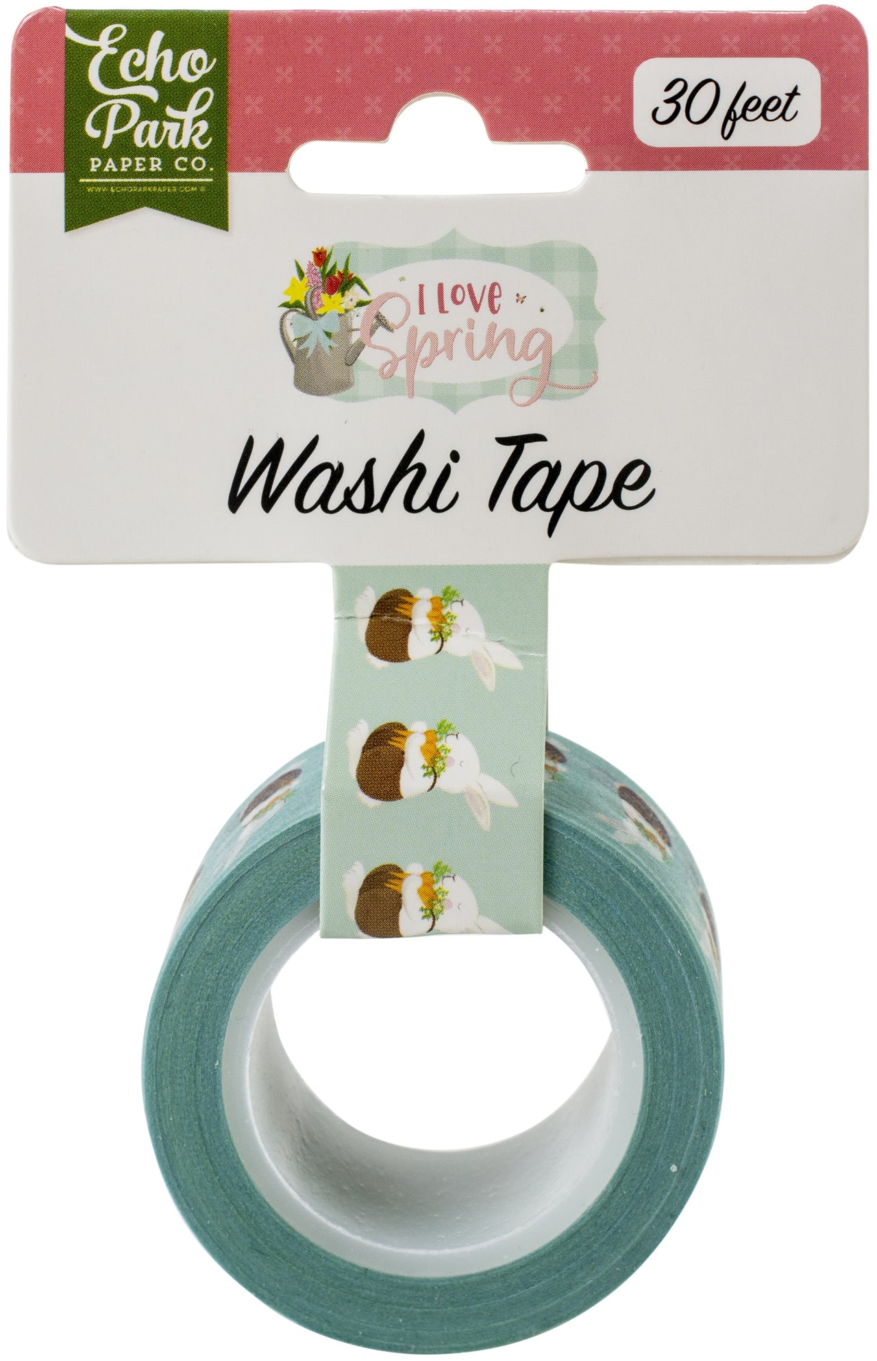 Echo Park Paper Echo Park I Love Spring Washi Tape 30' - Bunny Hop