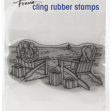 Stampendous Cling Stamp - Seaside Christmas