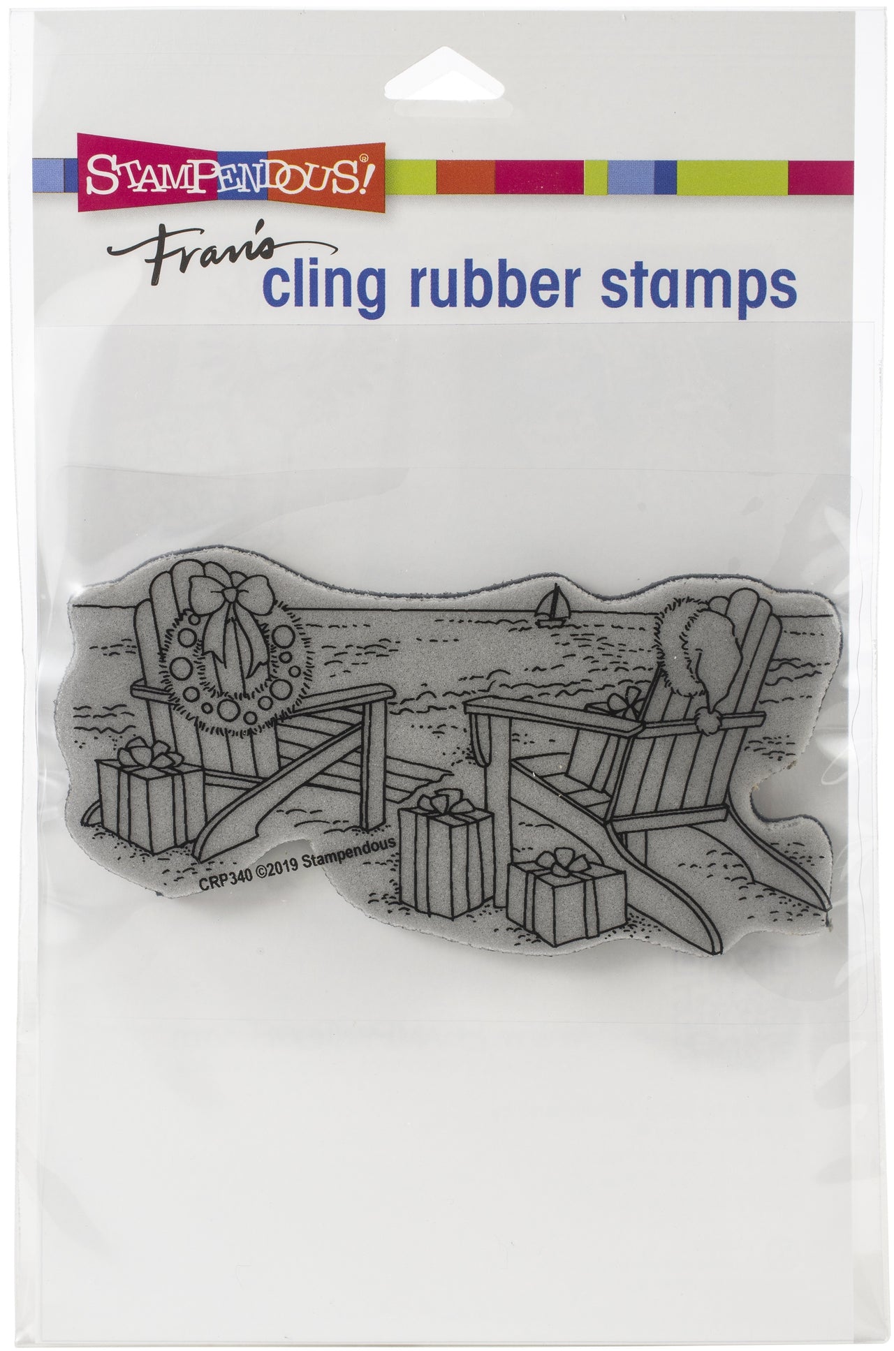 Stampendous Cling Stamp - Seaside Christmas