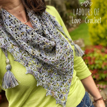 Slemish Thistle Shawl