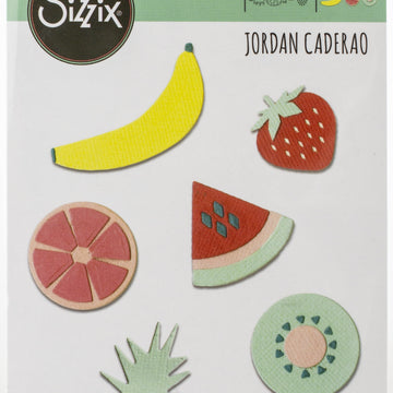 Sizzix Thinlits Dies By Jordan Caderao 16/Pkg - Summer Fruit