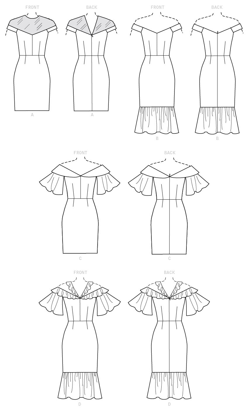 McCall's Misses' Dresses M7835 - Sewing Pattern