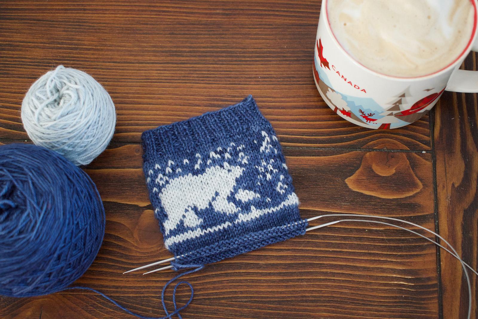 Fluffy Nanook Socks