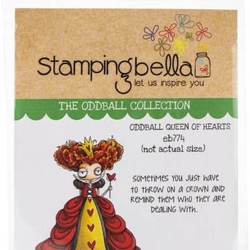 Stamping Bella Cling Stamps - Oddball Queen Of Hearts