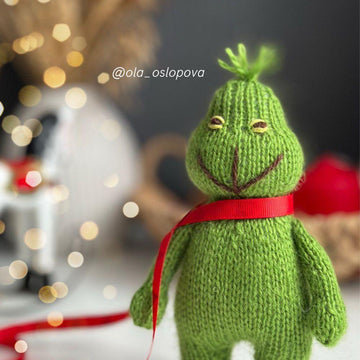 Christmas Grinch knitting pattern
