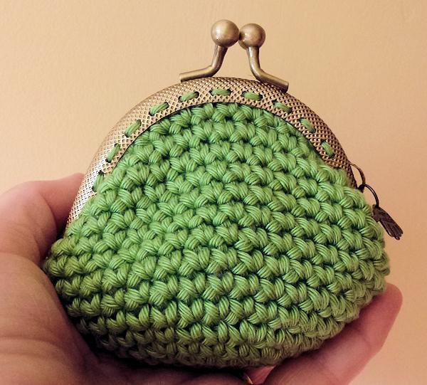 Easy Crochet Kisslock Coin Purse