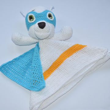 Crochet Paw patrol Apollo lovey