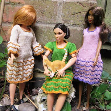 1:6th scale Wavy Dress