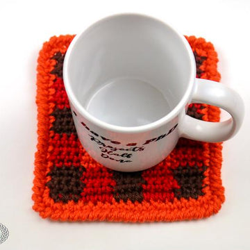 Plaid Coaster