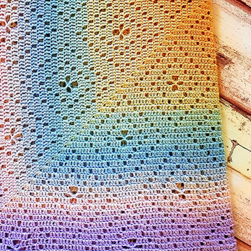 Aidan's Radiating Diamonds Blanket