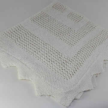 FREE Easy Baby Lace Shawl