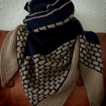 Brick Trick Shawl