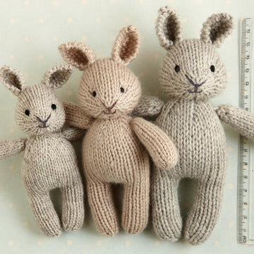 Mini boy bunny and bear