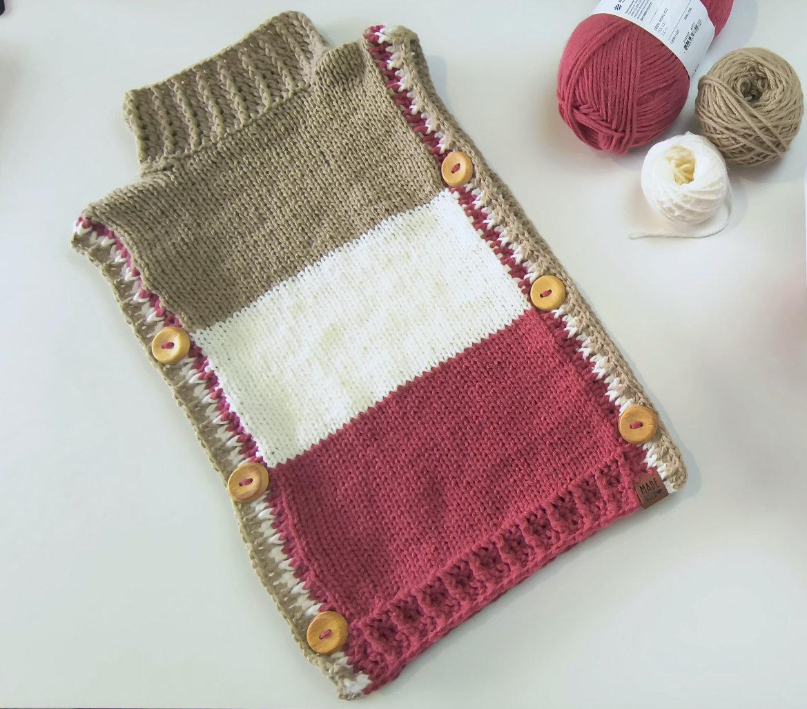 Kids Poncho Circular knitting machine