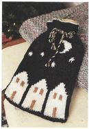 Winter Scenes Hot Water Bottle Cover