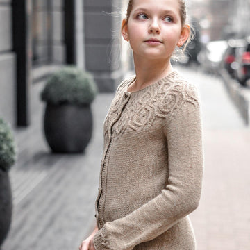 Fanciful Flower Cardigan