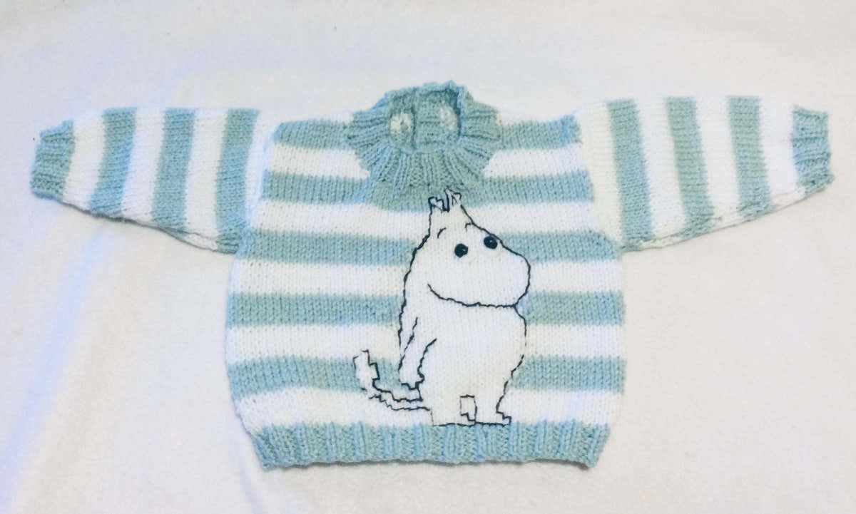 Moomin Inspired Sweater