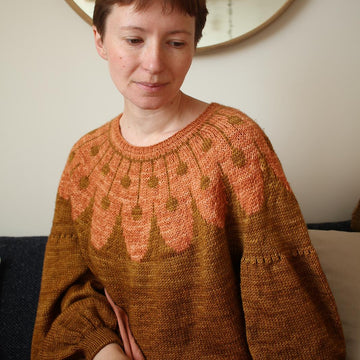 Blath flower sweater