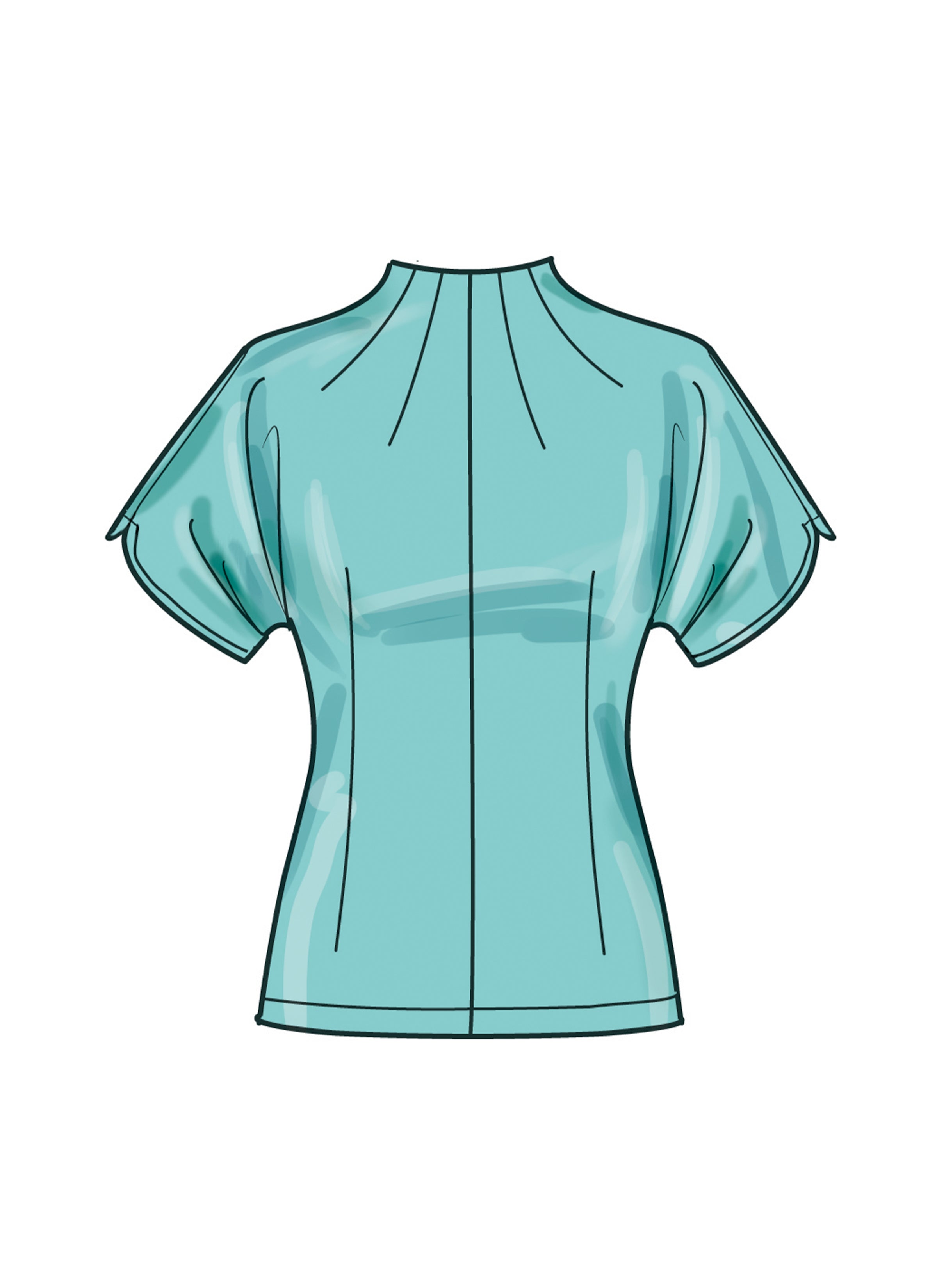 Simplicity Misses' Tops S9705 - Sewing Pattern