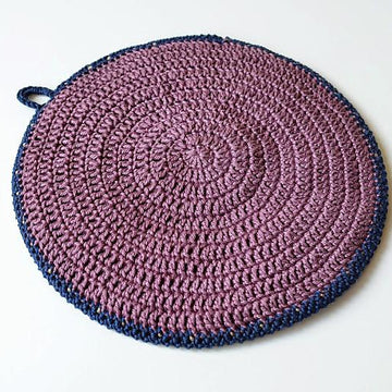 Stained Glass Mandala Potholder