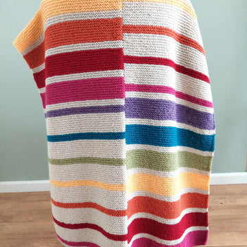 Rainbow baby blanket