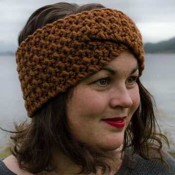 Pinecone Twist Headband