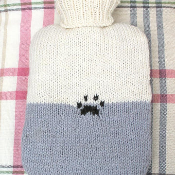 Hot Water Bottle Cover - Puppy Love