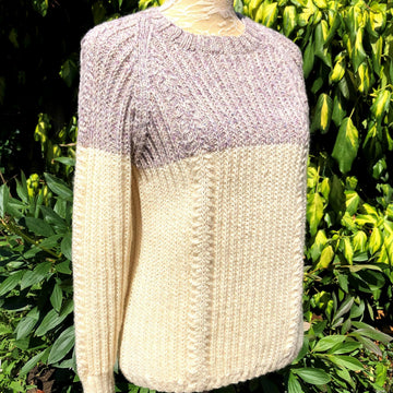 Fisherman's Rib Raglan Sweater