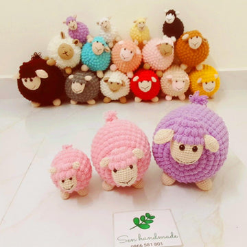 Grandparents sheep- crochet pattern - PDF file - English