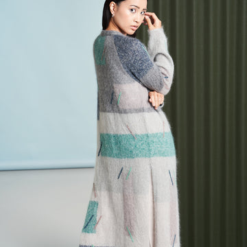 Block Cardigan in Rowan Kidsilk Haze & Felted Tweed - ZB301-00005-DEP - Downloadable PDF