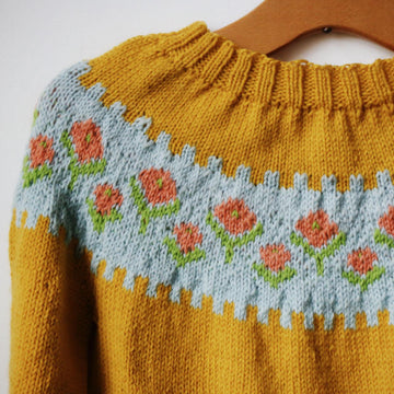 Mummy & Me Vintage Chic Sweater in worsted