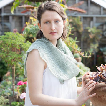 Tulip Fields Shawlette