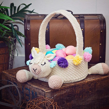 Llama Easter Basket