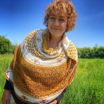 Tell it to the Bees Shawl