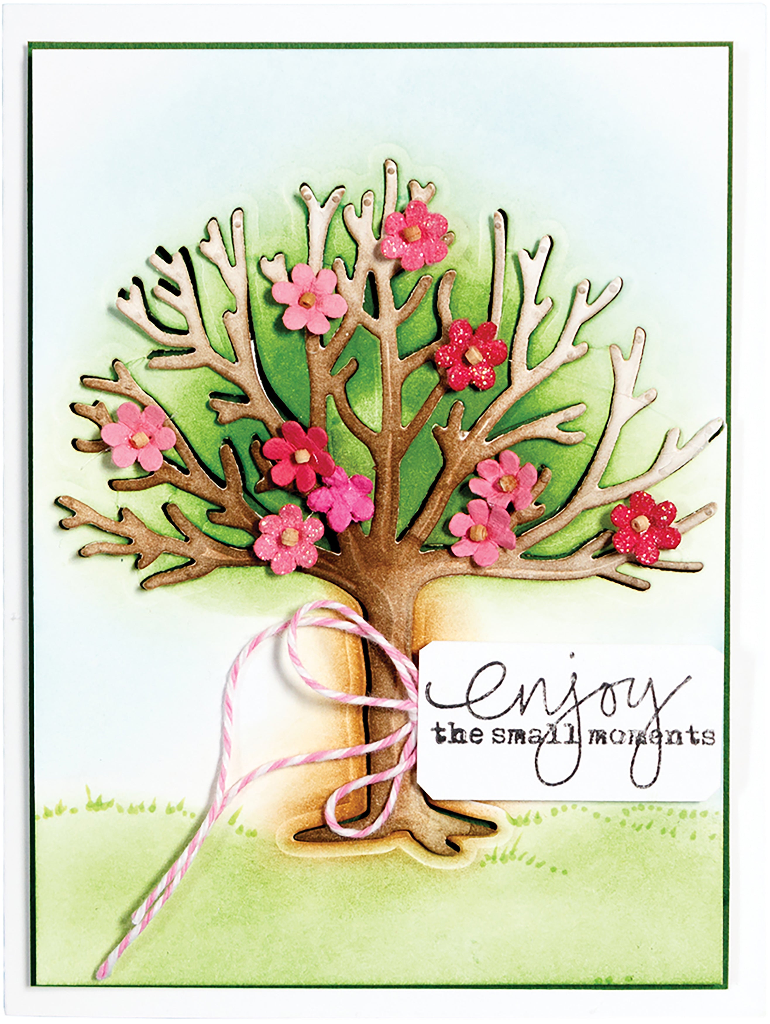 Spellbinders Shapeabilities Dies By Lene Lok - Four Seasons Tree
