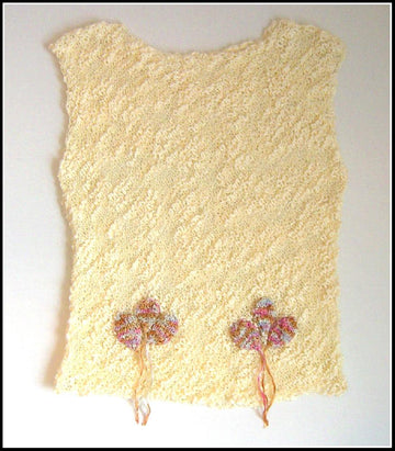 Lacy Top with Balloons Motifs (allsquareknits)