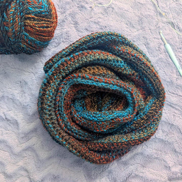 Crochet Textured Man Scarf Pattern