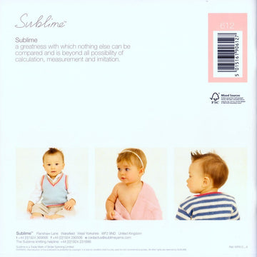 The Third Little Sublime Hand Knit Book by Sublime - 612