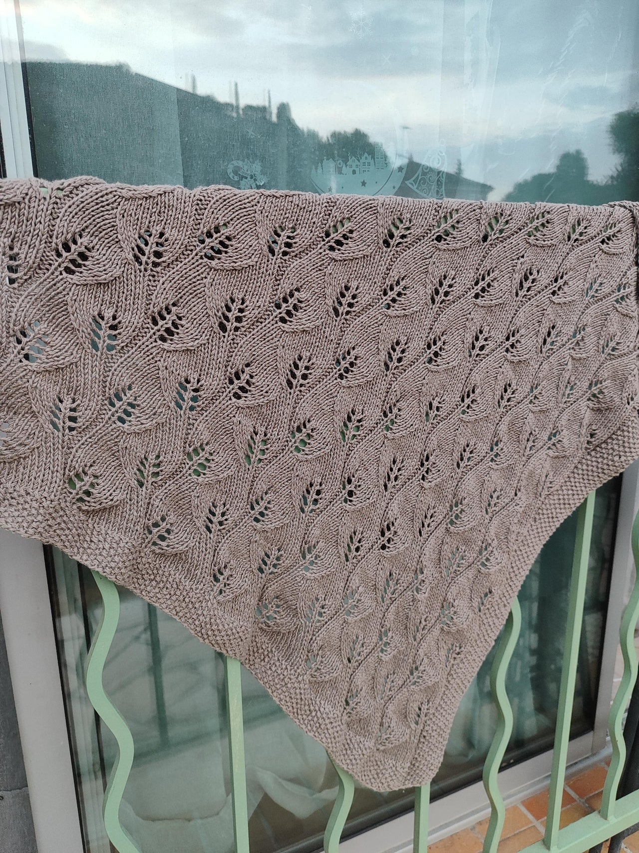 Leafy Baby Blanket