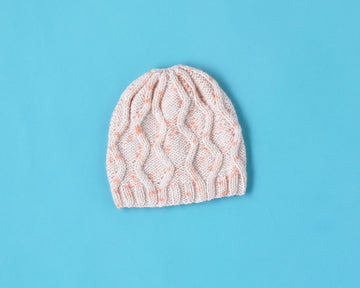 Zig Zag Hat - Free Knitting Pattern For Babies in Paintbox Yarns Baby DK Prints by Paintbox Yarns