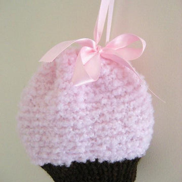 Simple Knit Cupcake Purse Pattern