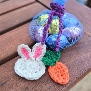 Easter mini bunny & carrot earrings