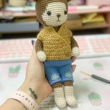 PDF PATTERN CROCHET BAOBAO MONKEY