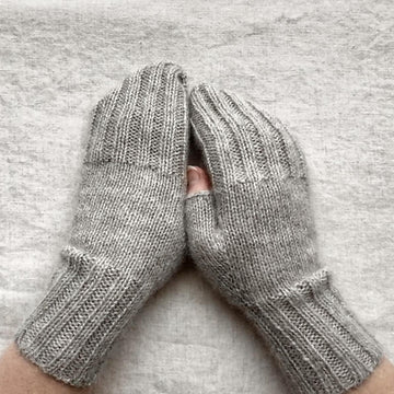Warm and Fluffy Fingerless Mitts