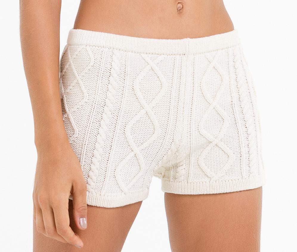 Vintage Cable Braid Shorts
